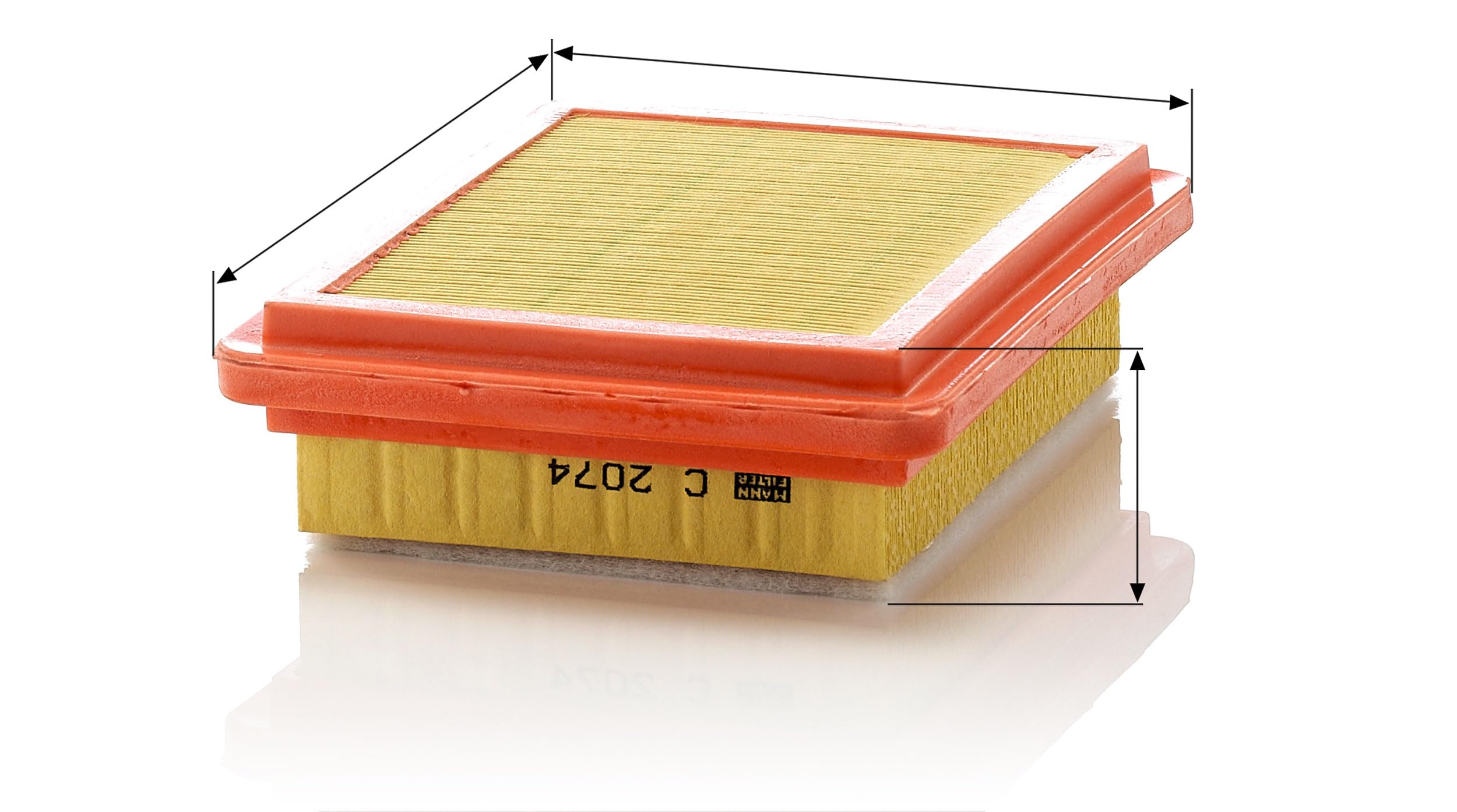 MANN-FILTER C 2074 Air Filter - CARS TRANSPORTERS