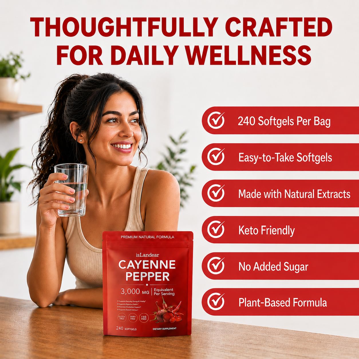 Cayenne Pepper Softgels, 12-in-1 Capsaicin Capsules Supplement — Amazon image 3