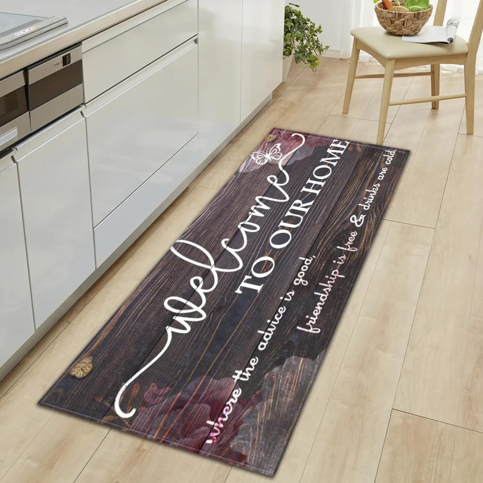 Alfombra antideslizante 135x190cm de gran tamaño para decoración de suelo