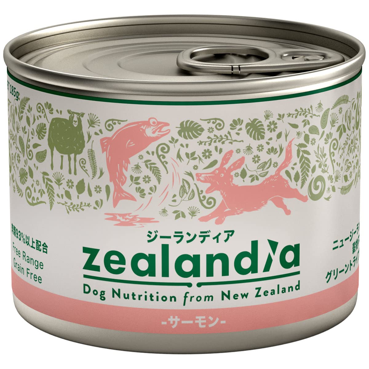 Amazon.co.jp: ジーランディア ドッグ サーモン 185g×24缶 : ペット用品