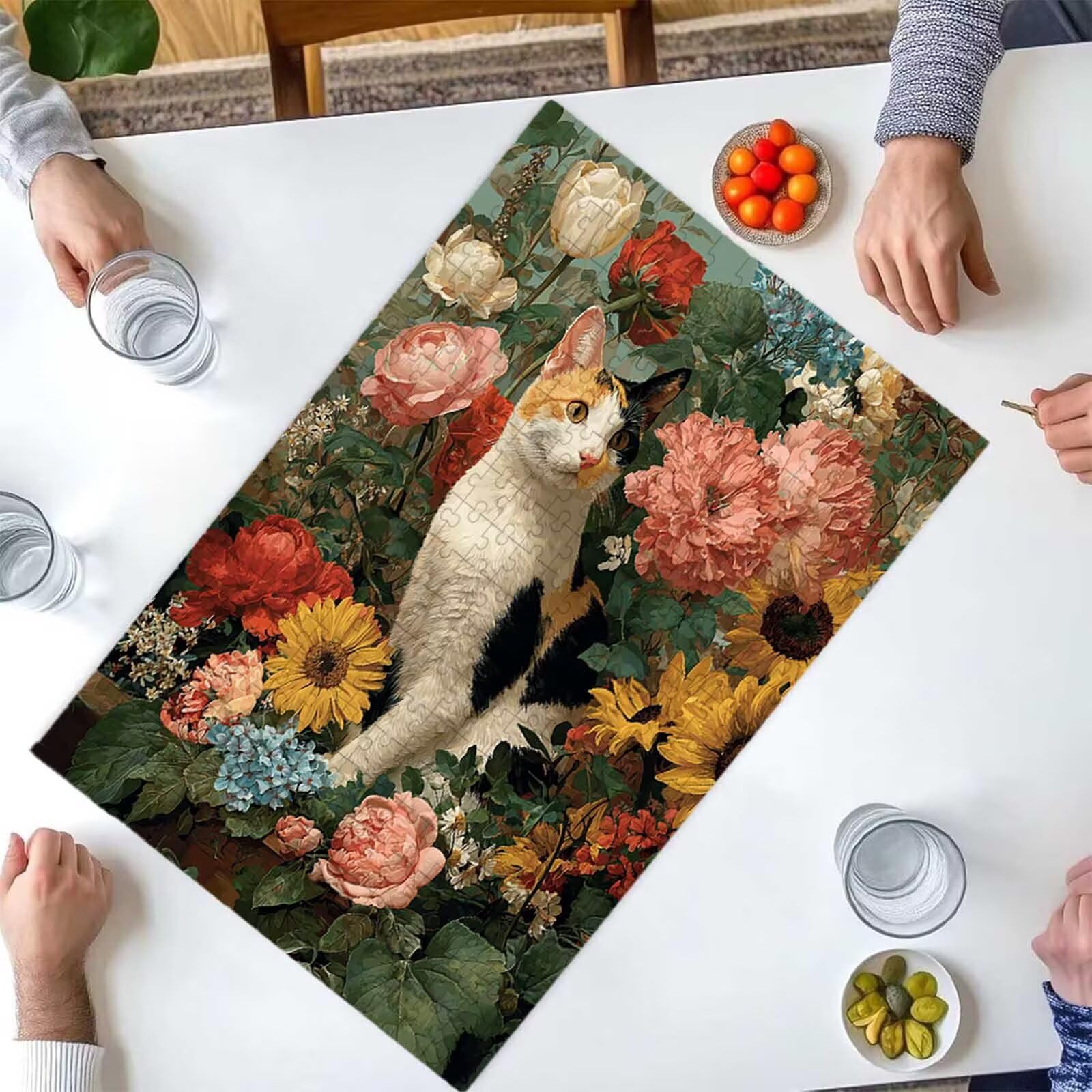 1500 Pezzi di Puzzle, 1500 Pezzi di Puzzle per Adulti, Regalo Anniversario, Regalo Natale, Decorazione Della Casa, Prevenzione Della Degenerazione Cerebrale Negli Anziani 87x57cm PjY11128 A-2
