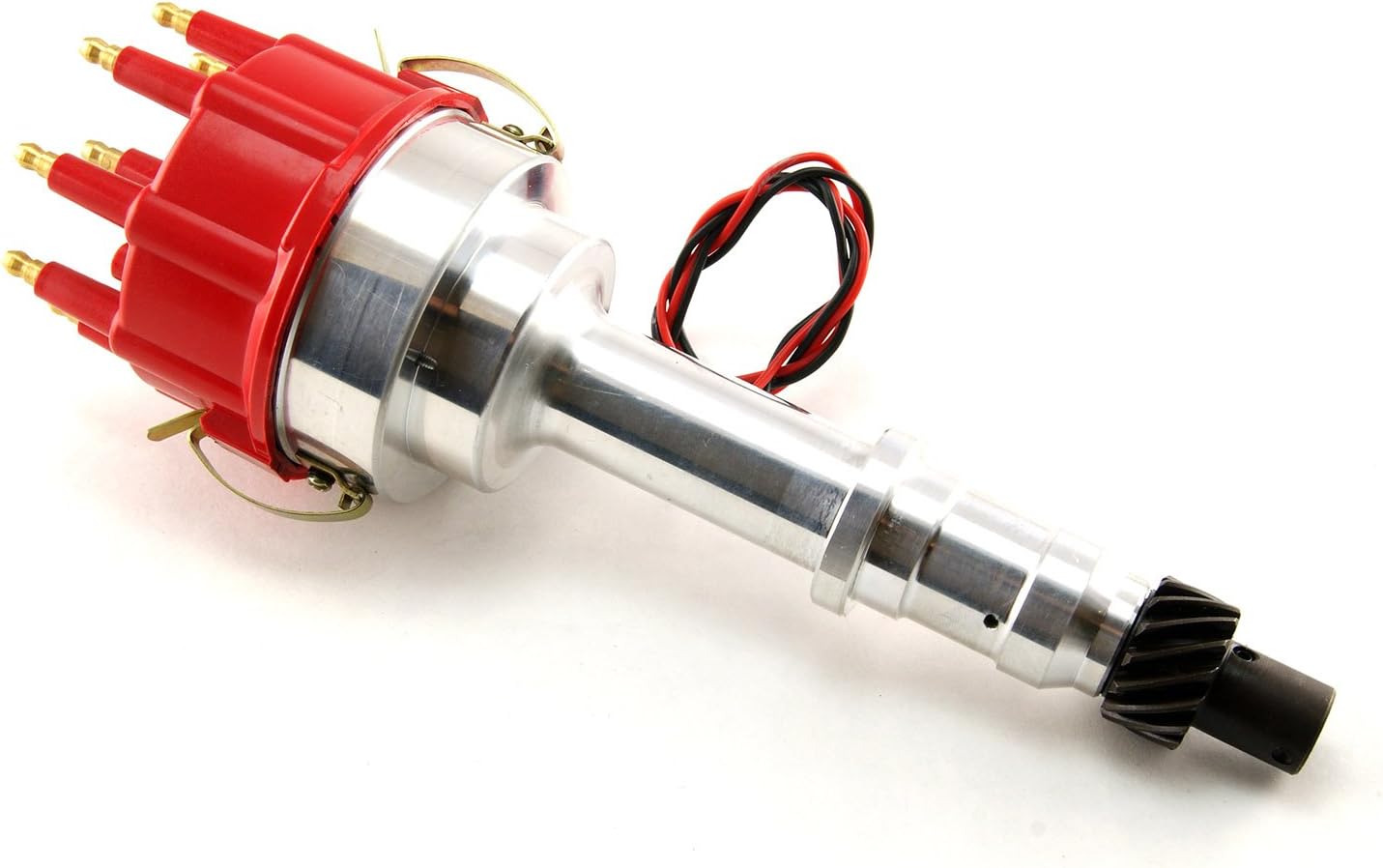 Speedmaster PCE376.1186 Pontiac 326 400 455 8020 Series Pro Billet Ready to Run Distributor [Red]