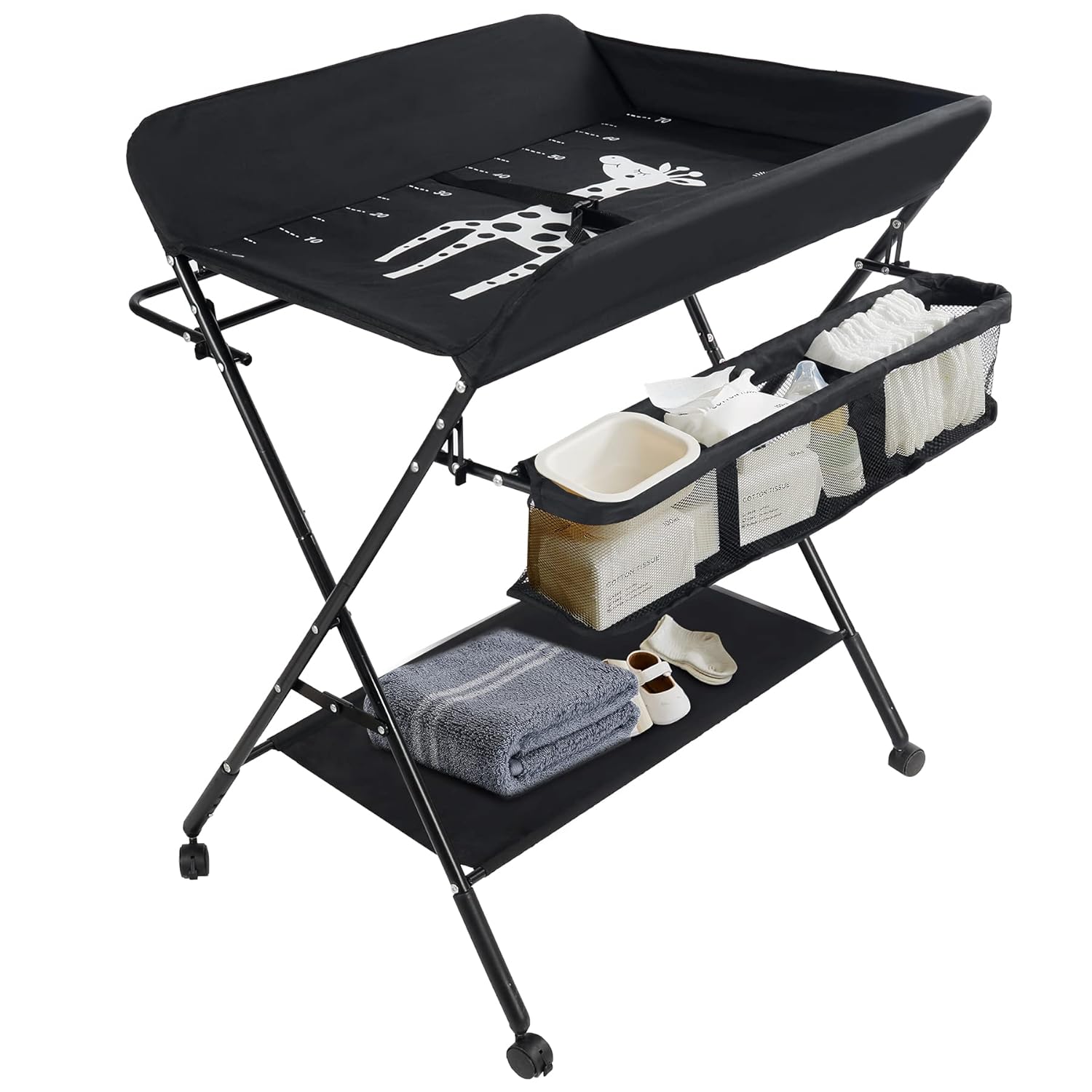 RedSwing Portable Baby Changing Table, Adjustable Height