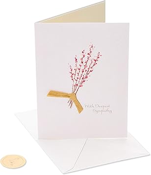 Papyrus Sympathy Card Wishing You Comfort