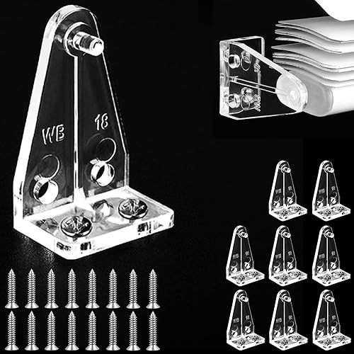Soportes de sujeción de 1.4 pulgadas, soporte inferior de plástico para persianas de puerta, clips de sujeción para riel inferior ciego para