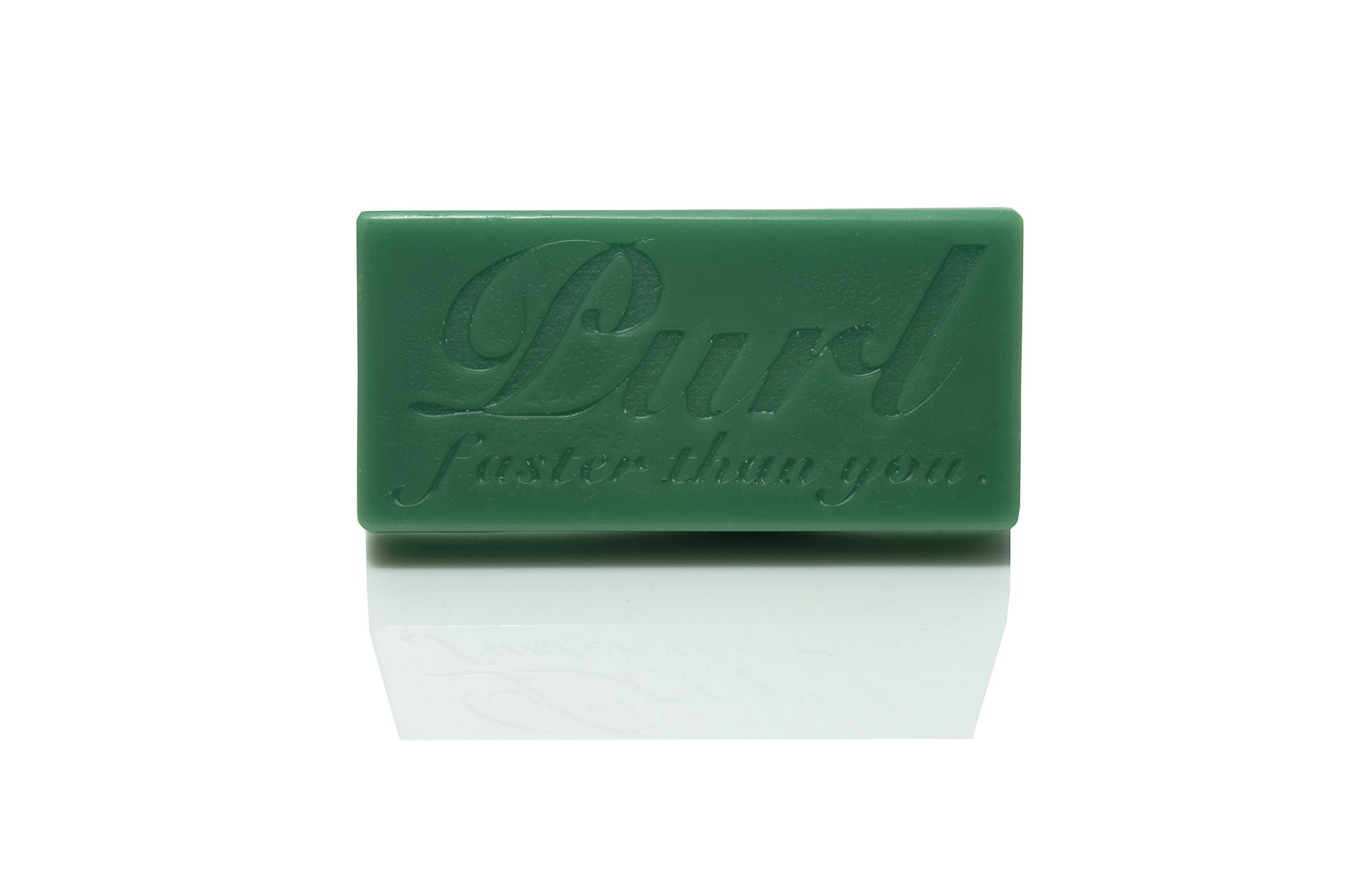 PURLSub-Zero Ski & Snowboard Microcrystalline Tuning Wax Biodegradable Eco-Friendly and Fast 1 lb Brick Green