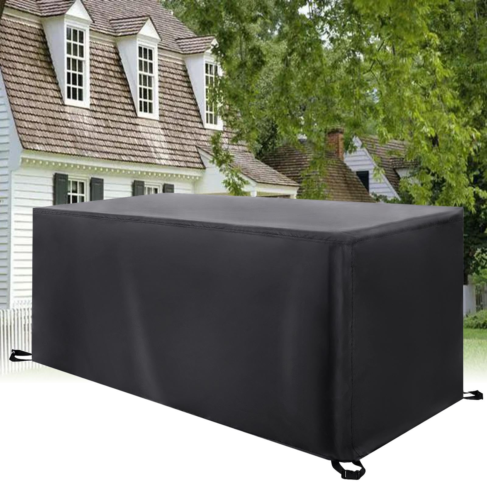 Housse imperméable contre la pluie et les UV pour grand salon de jardin 280x140x101 cm