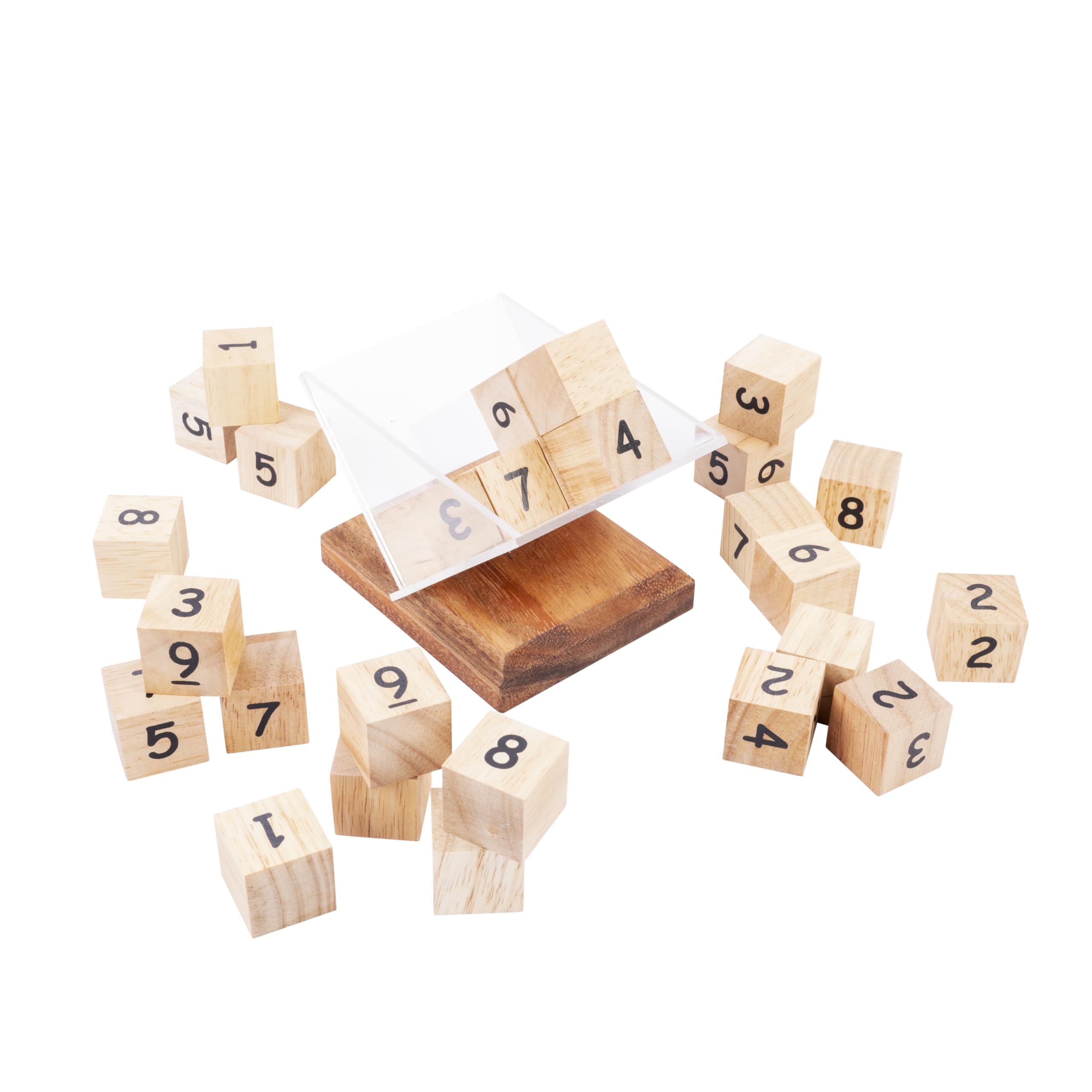 Engelhart Cube Sudoku Rompicapo Legno 27 Pezzi 1 Giocatore
