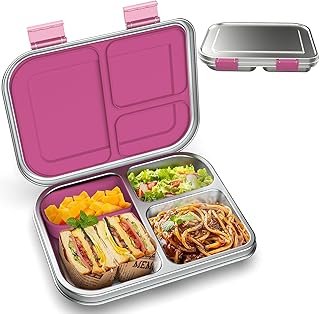 Stainless Steel Lunch Box For Kids Picks collage image 2