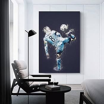 メッシ 、イニエスタ　FCバルセロナ の大型ポスター２枚ラミネート加工済み　美品 メッシ 、イニエスタ FCバルセロナ の大型ポスター2枚