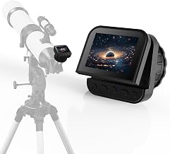4K Wireless Telescope Camera, 1.25’’ 2’’ Universal Eyepiece Camera | App Control, IR Filter, X16 Zoom, 2.8" Screen, Gift for Astrophotography Enthusiast, Telescope Accessory