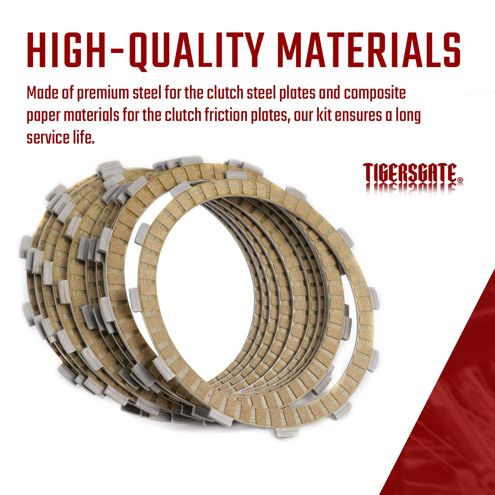 Amazon | Tigersgate ツインカム エクストラクラッチプレート スチール