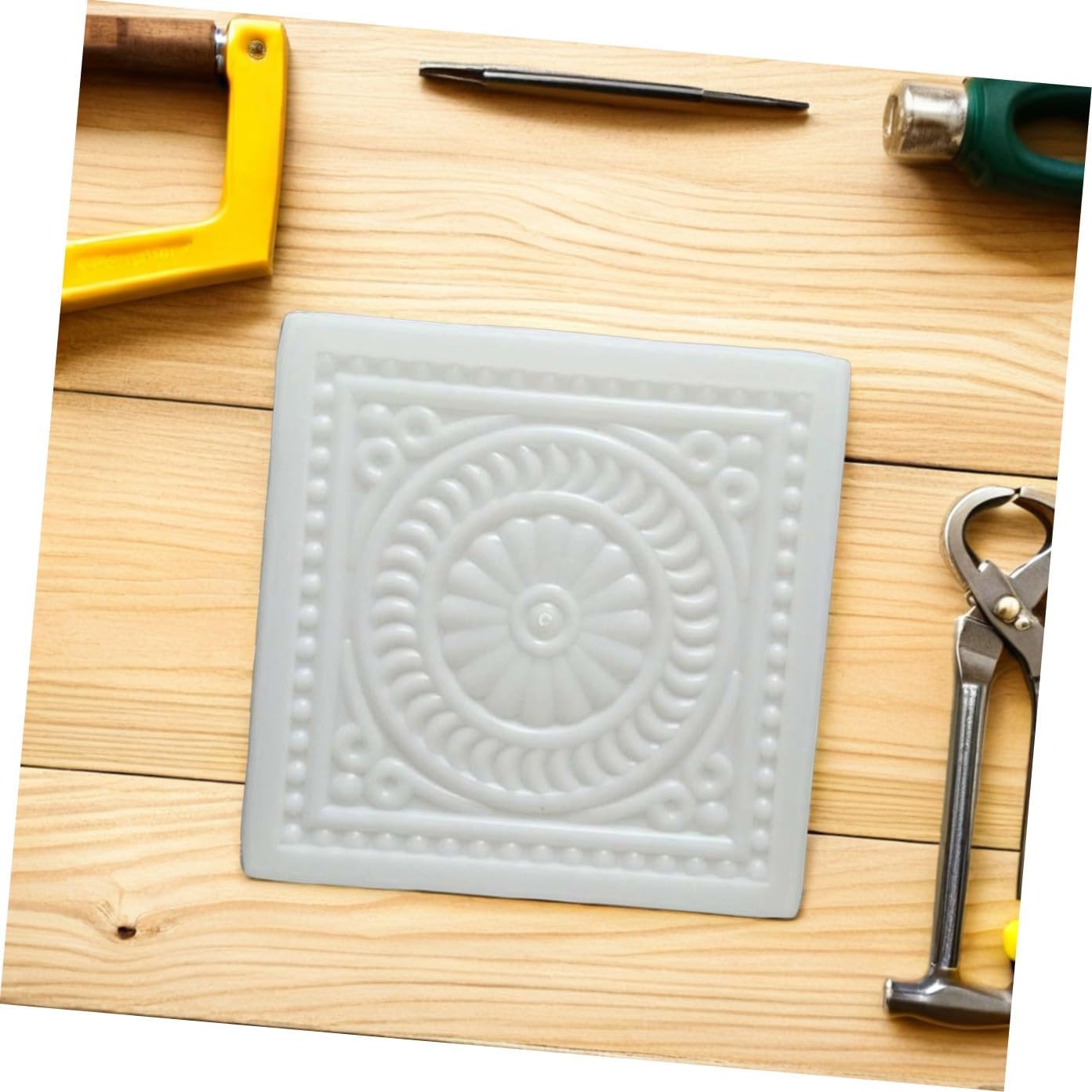 Milisten Pavement Mold Easy to Use Stepping Stone Molds Concrete Molding Garden Bricks