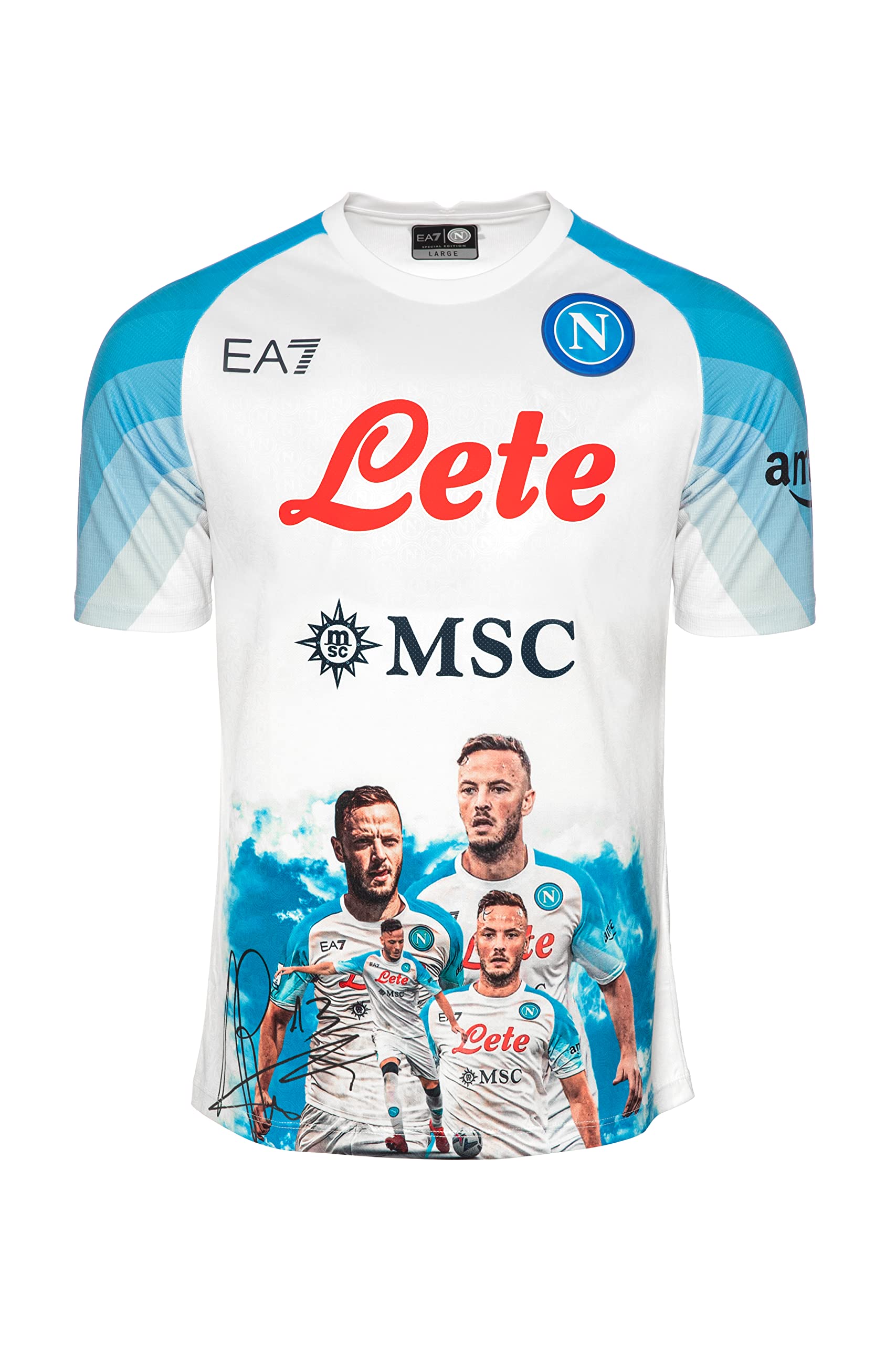 SSC NAPOLI Camiseta de Partido Face Game Rrahmani 2022/2023