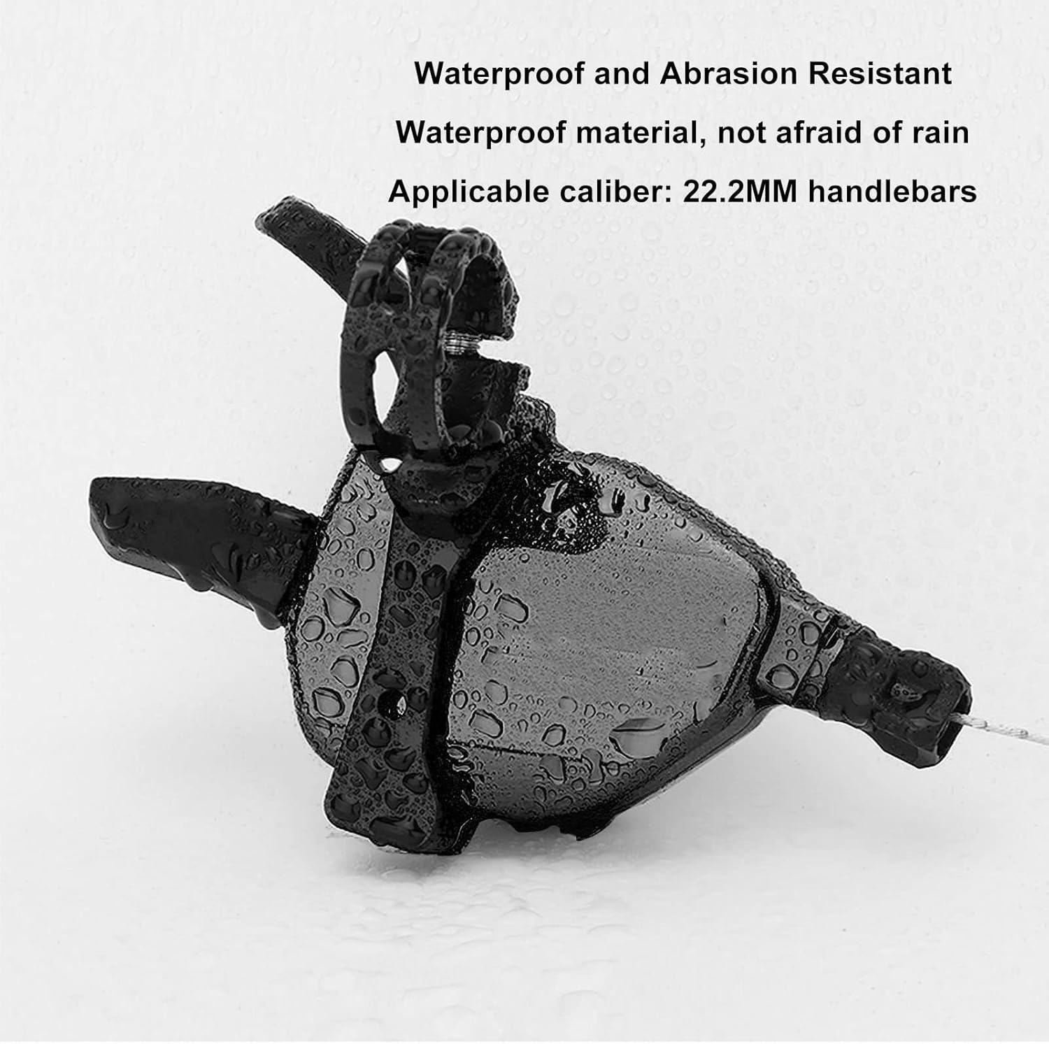 Bicycle Shifter High Hardness 7 Speed Folding Bike Heavy Duty Aluminum Alloy Light Weight Rainproof for Cycling