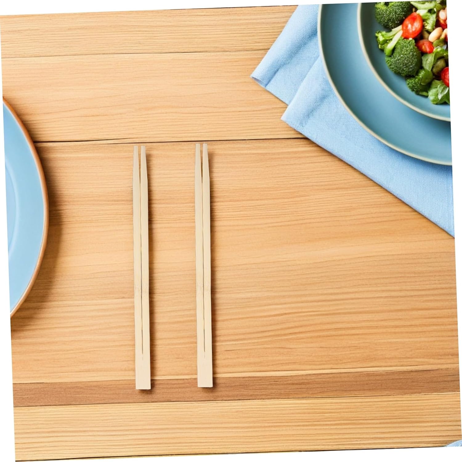 300 Pairs Disposable Chopsticks Individually Wrapped Single Use Chopsticks for Sushi, Noodles, Asian Food Catering and Takeout