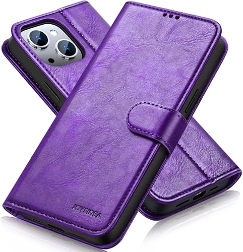 Funda para iPhone 13 Mini, funda de cuero de lujo tipo cartera para iPhone 13 Mini, cartera magnética con soporte, funda a prueba de golpes para
