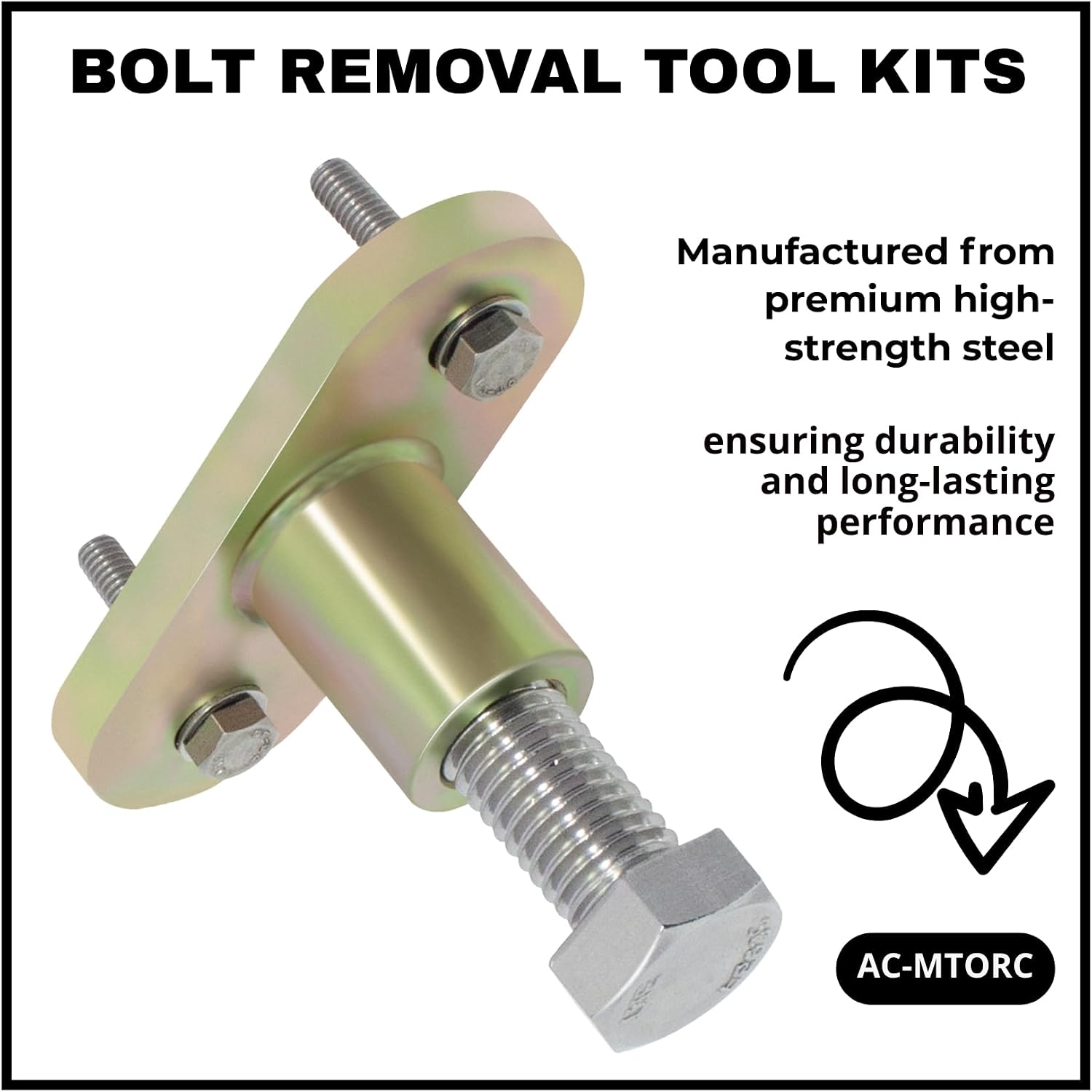 Clutch Puller Tool Bolt Removal Tool Kits for Yamaha Golf Cart All Gas Model Driven Secondary Clutches