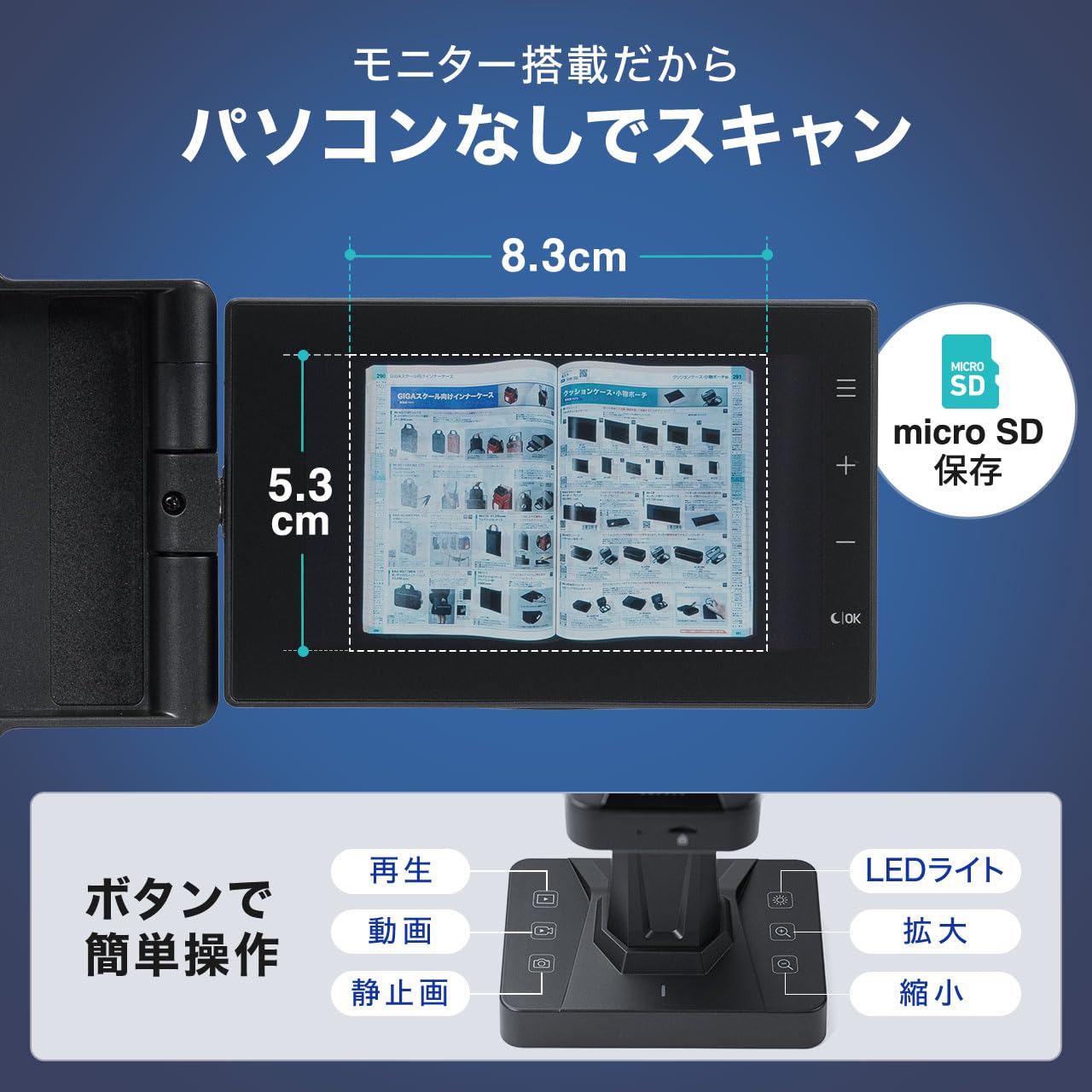 スキャナー コピー　スキャン　軽量 A4 LEDライト リモート　学習 スキャナー コピー スキャン 軽量 A4 LEDライト リモート 学習