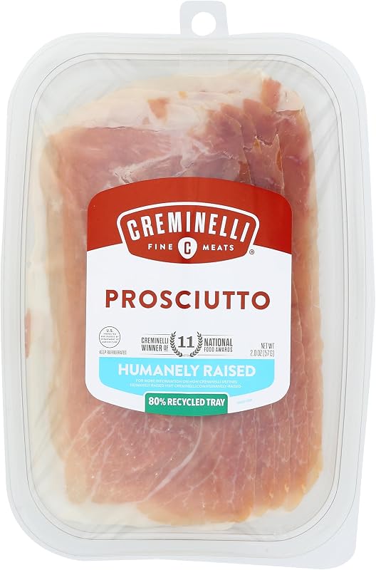 Creminelli - Carnes finas artesanales italianas, salami de prosciutto en rodajas, 2.0 onzas