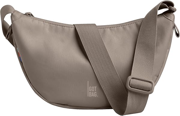 GOT BAG Crossbody Moon Bag | Halbmond Handtasche Wasserabweisend | Stylische Umhängetasche mit verstellbarem Gurt - 1