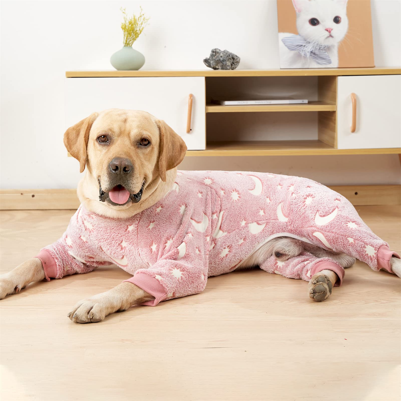 Pigiama Da Donna In Raso Con Cuori E Cani - Maniche Corte, Pantaloncini, Tasche, Taglie XS-2XL