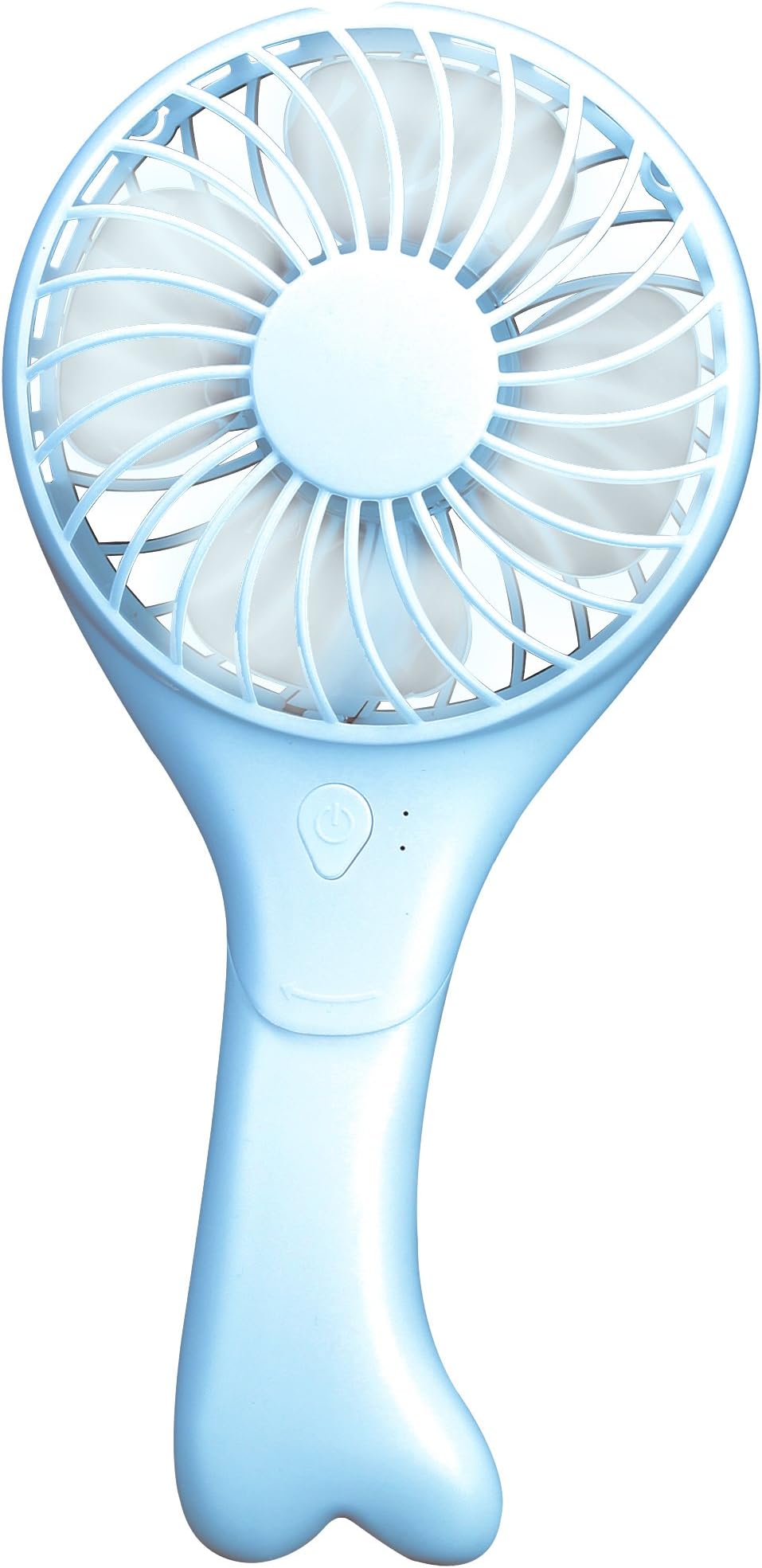 TRONIC T-Fan T2200F Blue - Handheld Folding Mini Fan, USB Rechargeable 2000mAh Battery Built in, Portable and Personal, for Desk Traveling Outdoor