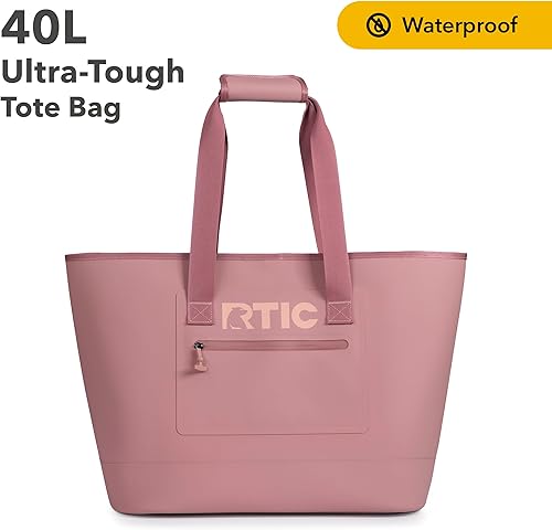 Miniatura 3 de RTIC Bolsa de mano ultrarresistente, impermeable para playa, piscina, toalla, comestibles, compras, resistente, resistente a pinchazos, grande