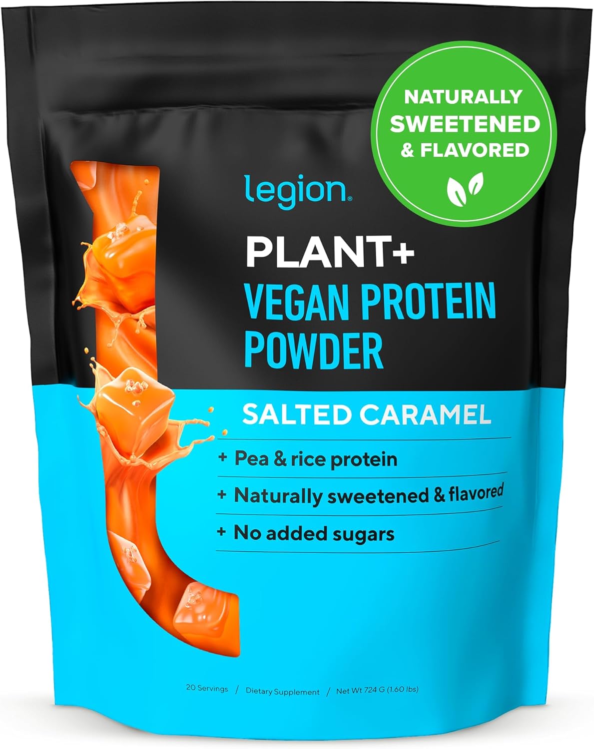 Amazon.com: LEGION Plant+ Vegan Protein Powder, Rice and Pea, Plant ...