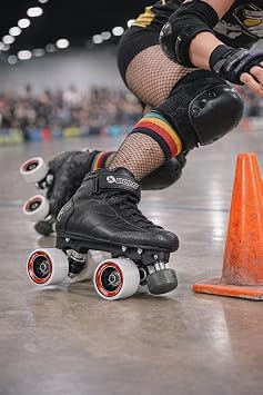 Bont Prostar Roller Derby Skates Package, Heat Moldable Vegan Boot with Prodigy Plate