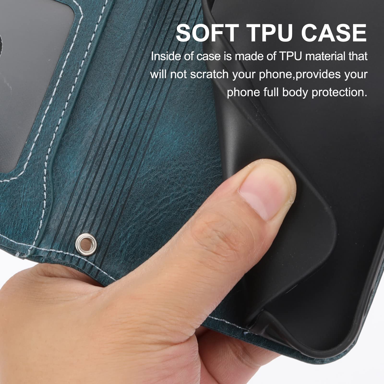 VQWQ Cover per Xiaomi Redmi Note 11 5G, Custodia Portafoglio in Pelle PU Premium Slot per Schede Libro Tracolla Supporto Antiurto Anti-Graffio Chiusura Magnetica Wallet Case per Donna Maschio-[DK]-Red