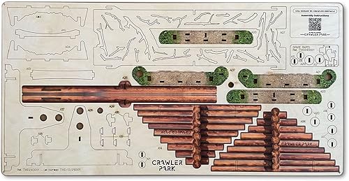 Miniatura 8 de ToysWD Kit de Arranque Circuito RC Crawler Park 124 118