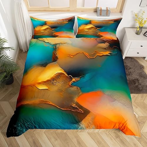 Vista 23 de Feelyou - Juego de funda de edredón de microfibra moderno para cama individual, matrimonial, queen o king, con fundas de almohada, diseño de París