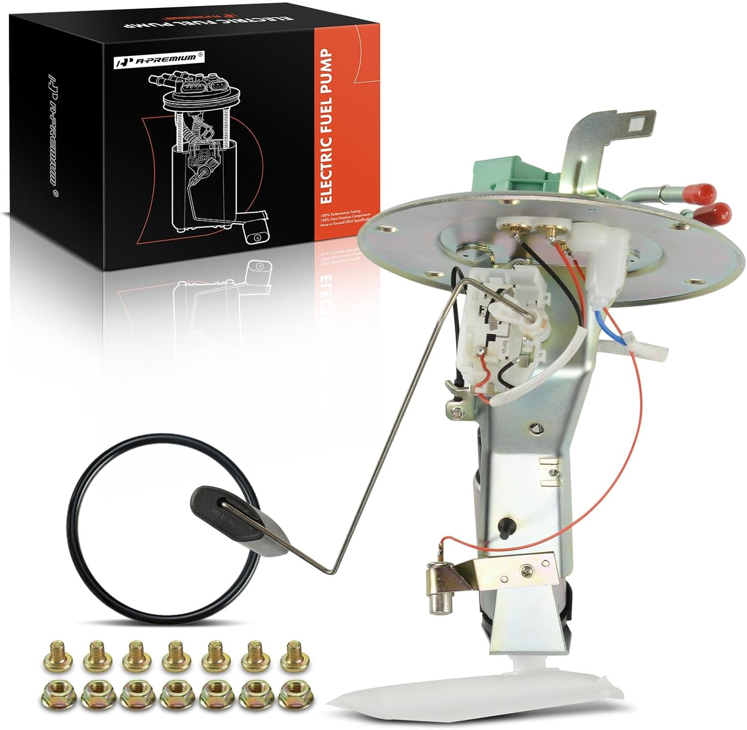 A-Premium Electric Fuel Pump Assembly with Sending Unit Compatible with Honda CR-V CRV 2000 2001 L4 2.0L Gas Sport Utility, Replace# 23010199, 17040S10C20