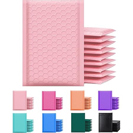 Buste Imbottite Poly Mailers 75 Buste Imbottite Con Bolle 5x10 Pollici Per Spedizioni Protezione E Praticit N 820836 - Foto 9