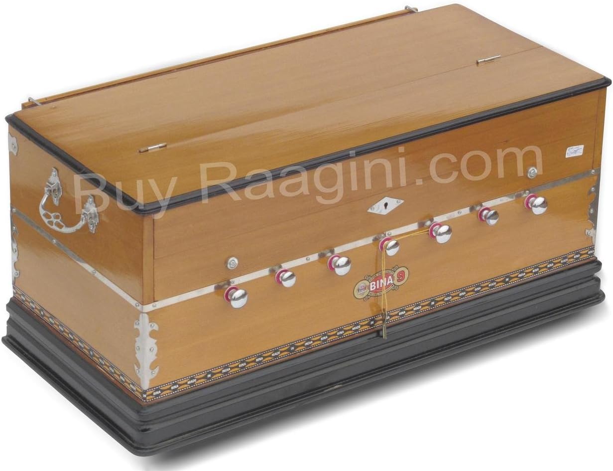 BINA Harmonium No. 9 - 7 Stop - Double Reed - Coupler (PDI-AGE)