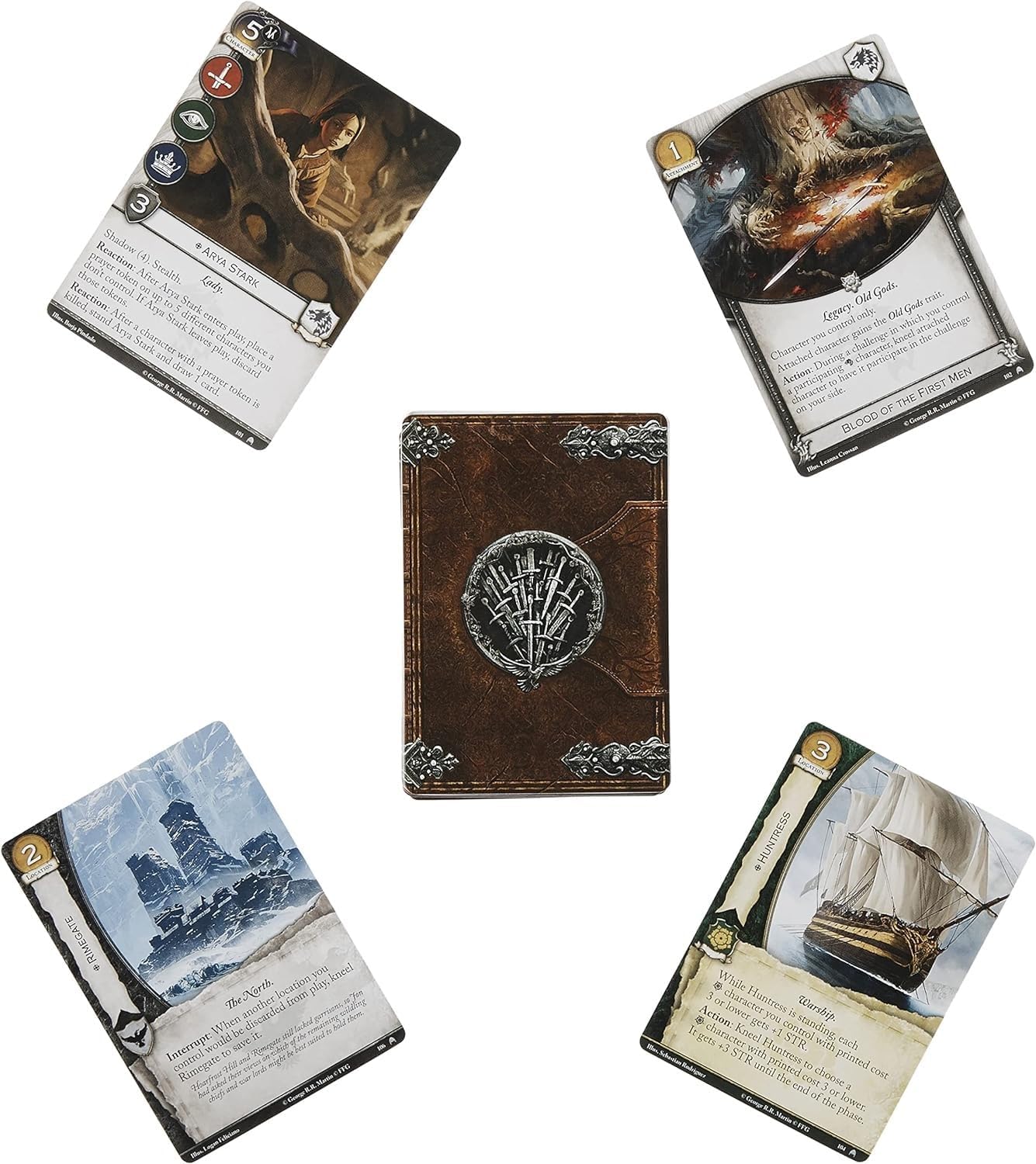 Fantasy Flight Games A Game of Thrones LCG 2nd Edition: Long May He Reign Expansion - Ages 14+, 2-4 Players, 60 Minute Playtime, Made