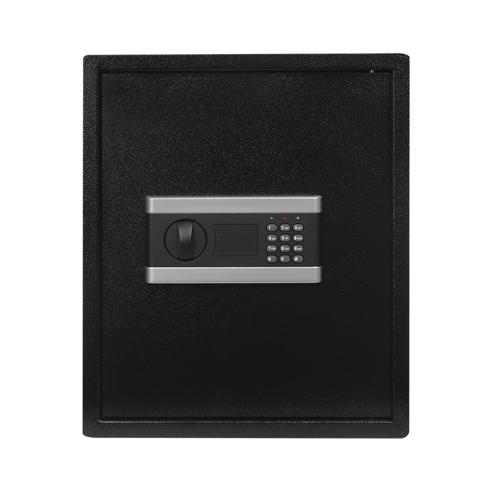 Cassaforte di sicurezza digitale con tastiera, cassaforte per documenti di proprietà, nero, 38 x 31 x 45 cm