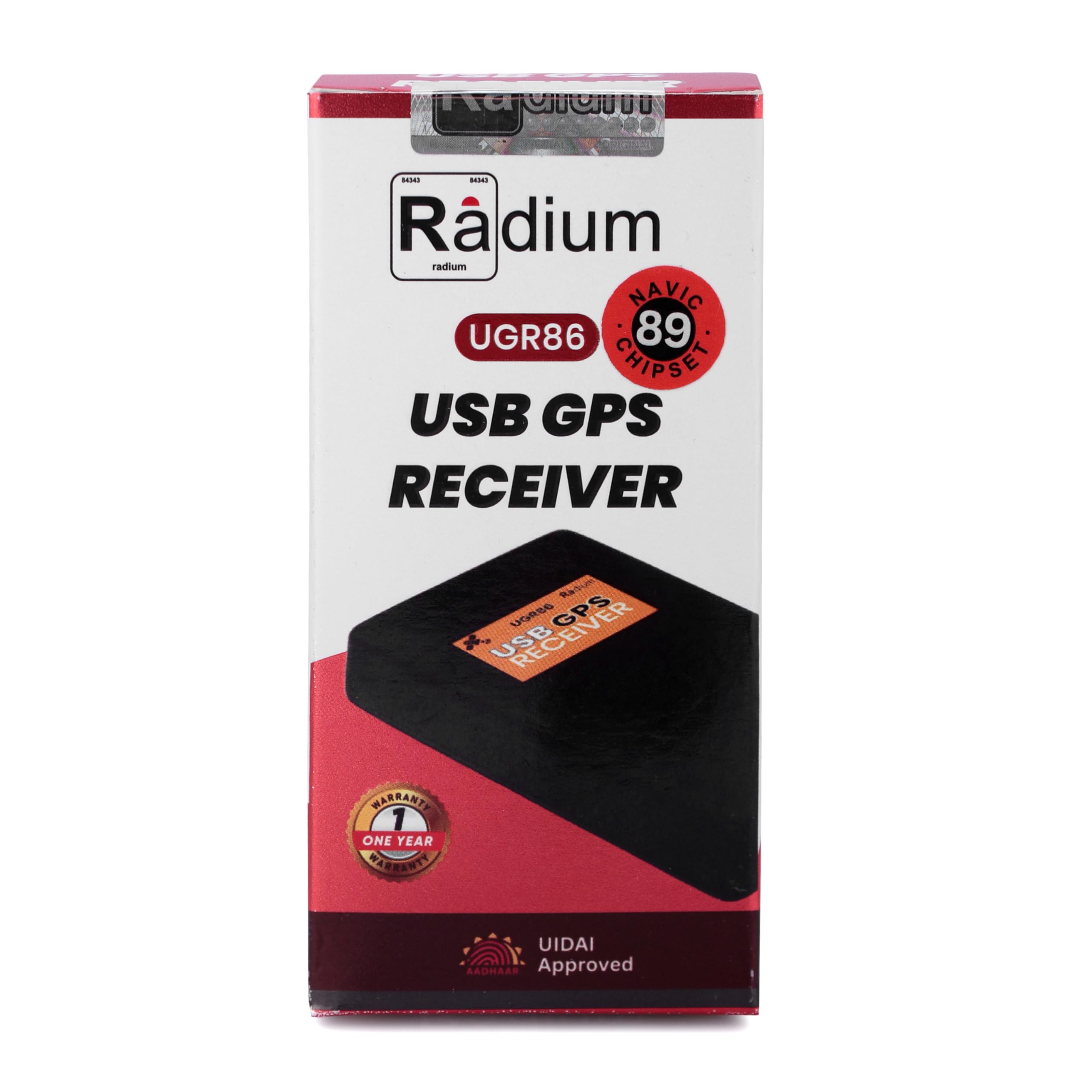 UGR-86 USB GPS Device Radium Receiver Box for AADHAAR/CSC Center (Black)-image-28