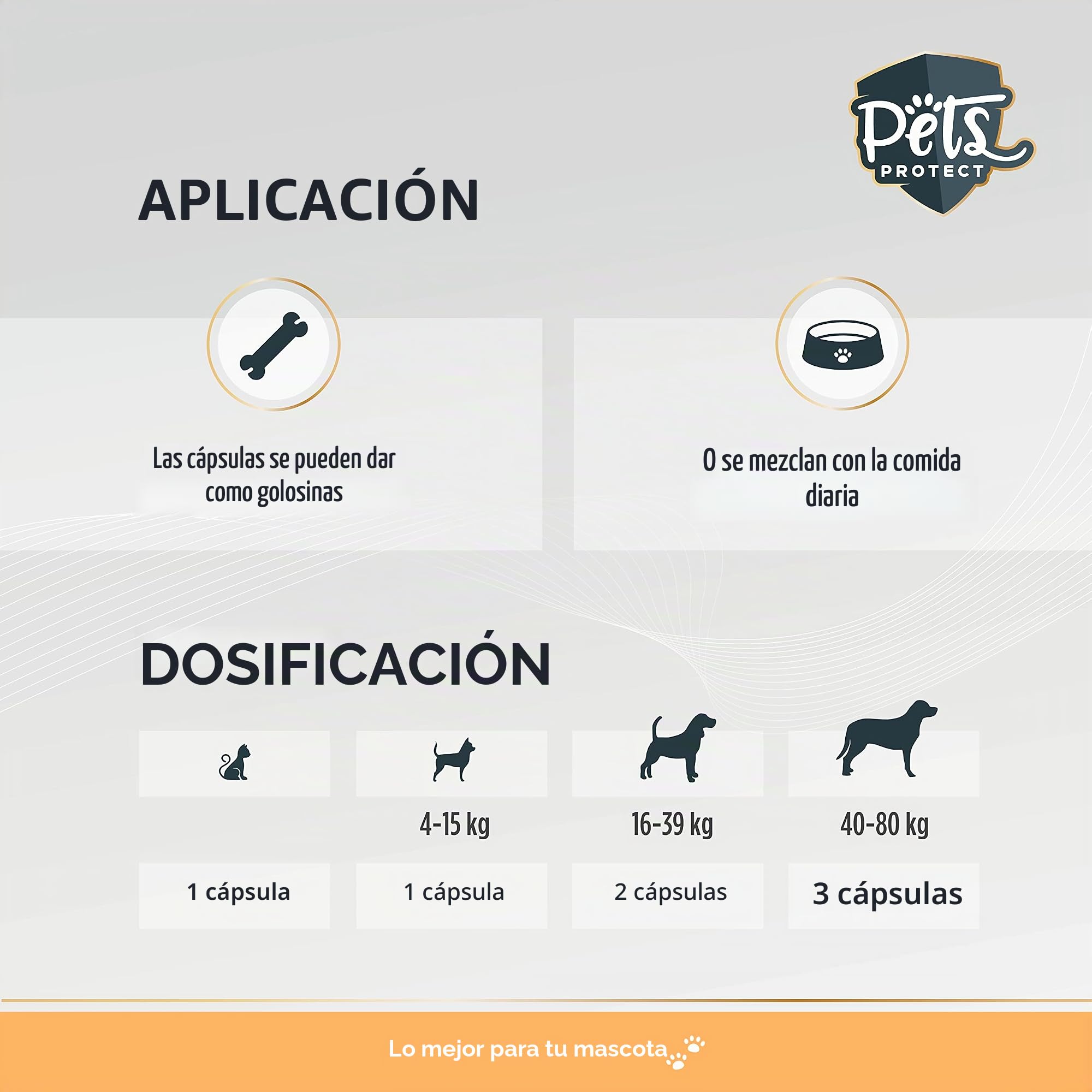 Omega-3 Cápsulas para perros y gatos | Alta dosis con 1.000 mg de aceite de pescado puro por cápsula | muy alto contenido de ácidos grasos EPA y DHA, sin PCB, sin aditivos, 120 cápsulas, fabricación