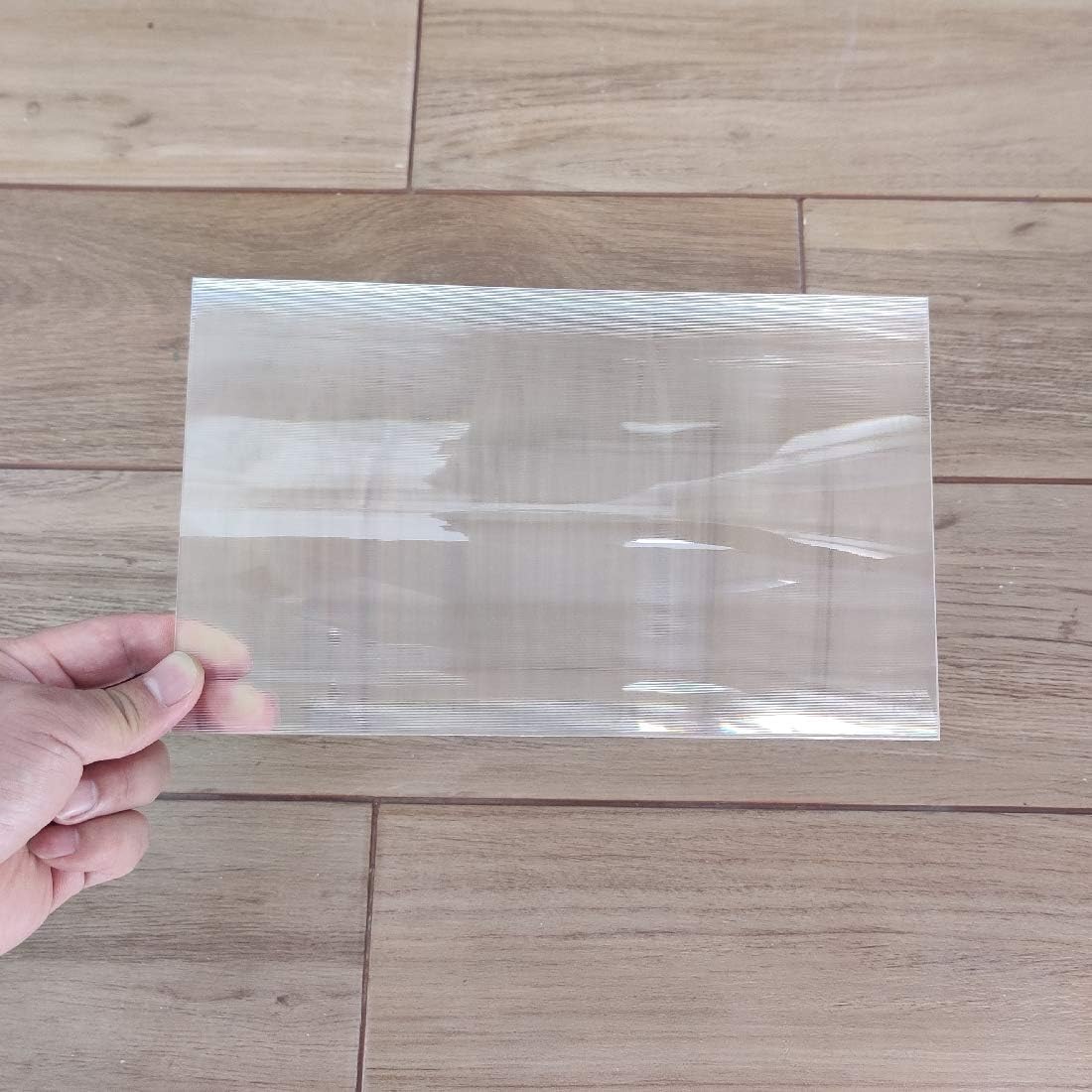 Linear Fresnel Lens, Size:250x150mm, Focal Length 120mm Linear Lens, Focal is a line, for Solar Project, Optical Education, DIY Project