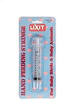 Vista 1 de Lixit Jeringa de alimentación manual para animales bebé, 10 ml