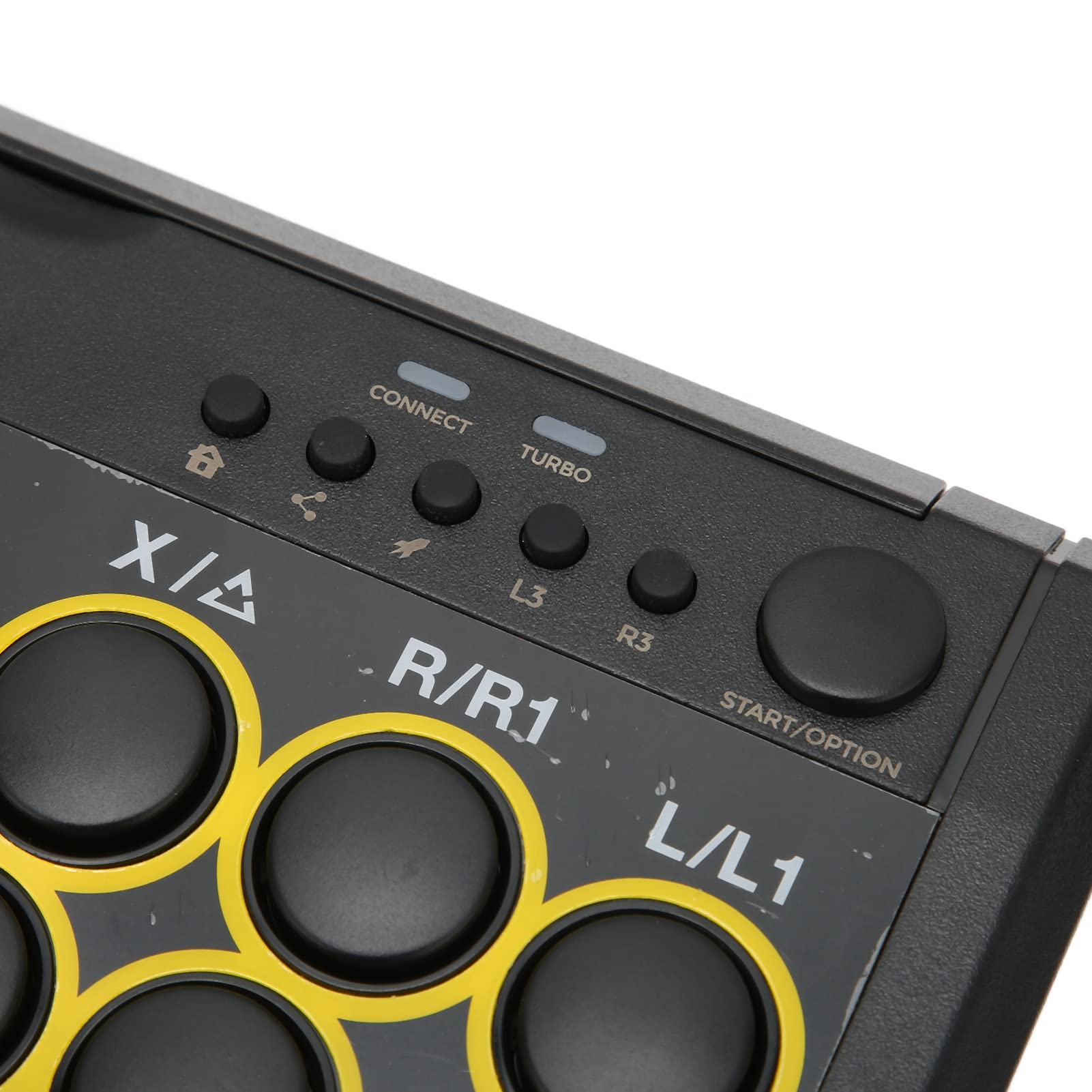 ADITAM Controller di gioco per PC cablato Joystick di gioco cablato USB Controller di combattimento arcade retrò Console di gioco Gamepad per PS3 per PS4 per Switch PC Double the comfort