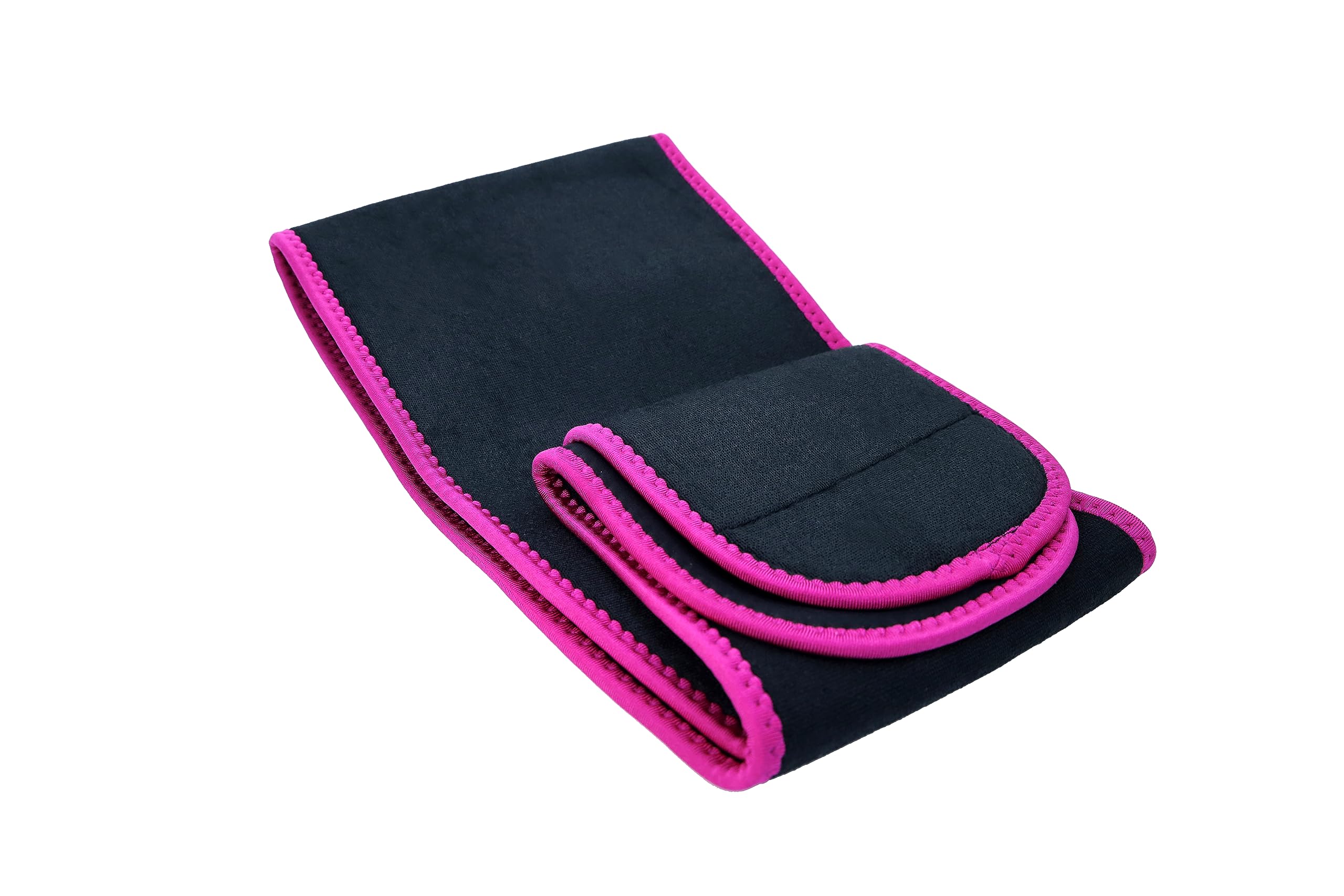Novafit Fashion Slimming Belt, Waist Trimmer Belt for Women & Men, Slimming Belt for Jogging, Walking, Workout, Stomach & Back Support, Belt Support to Weight Loss Pink and Black-image-38