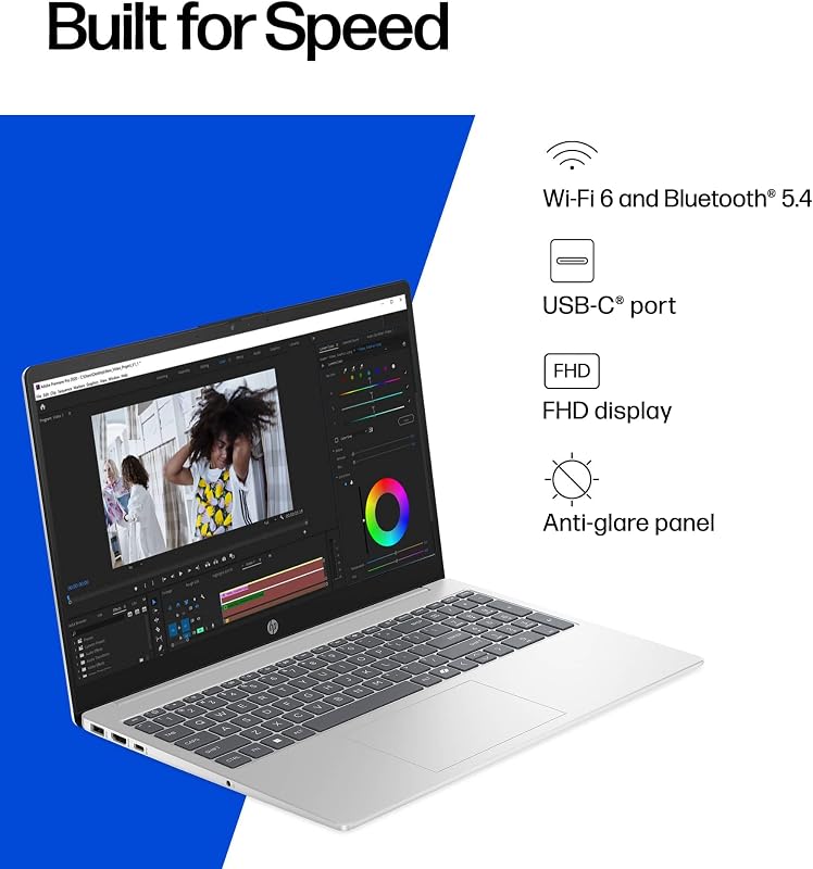 HP Ultra Performance Touchscreen Laptop 2025-2026 Business, Al Copilot, 10-Core Intel Core i7-1355U, 15.6” FHD, 16GB RAM, 1TB Storage (512GB SSD+500GB Ext), MarxsolAdd-on, Win 11 Pro, Lifetime Office image 7