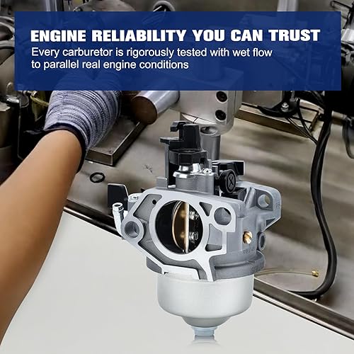 Miniatura 5 de Carburador GX390 13HP para motores Honda GX340 11HP GX 340 GX 390 Reemplazar 16100-ZF6-V01 con kit de realimentación de filtro de aire 17210-ZE3-505