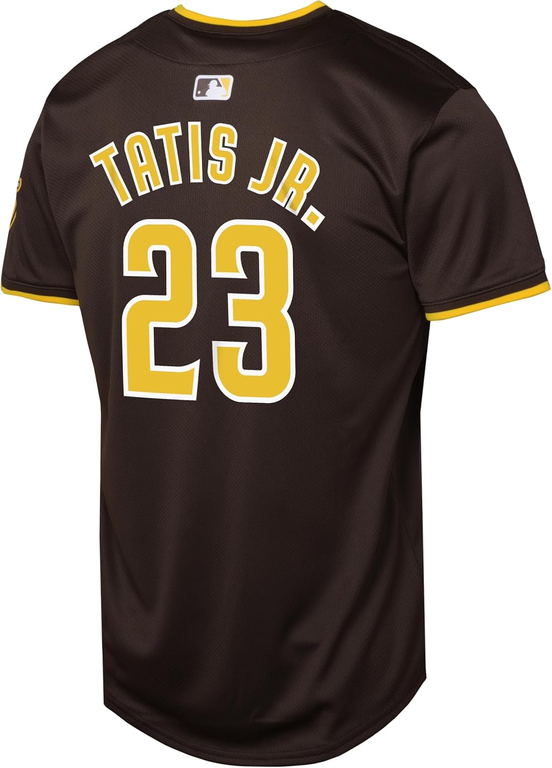 Fernando Tatis Jr. San Diego Padres MLB Kids Youth 8-20 Brown Alternate Player Jersey - Image 3