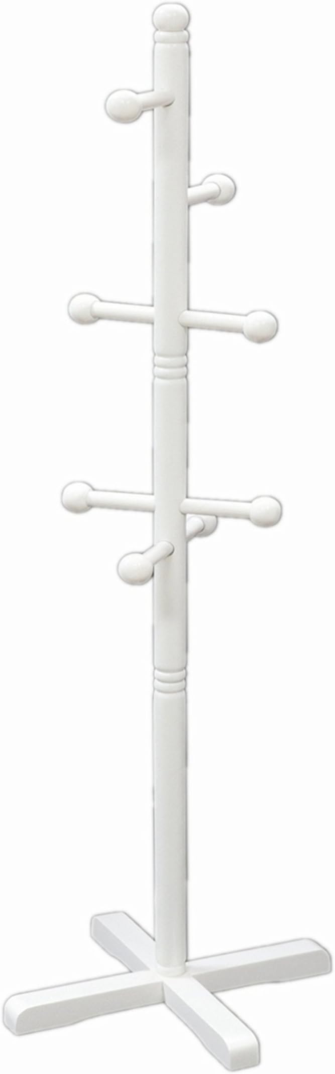 Frenchi Home Furnishing Freestanding Kid's Coat Rack White