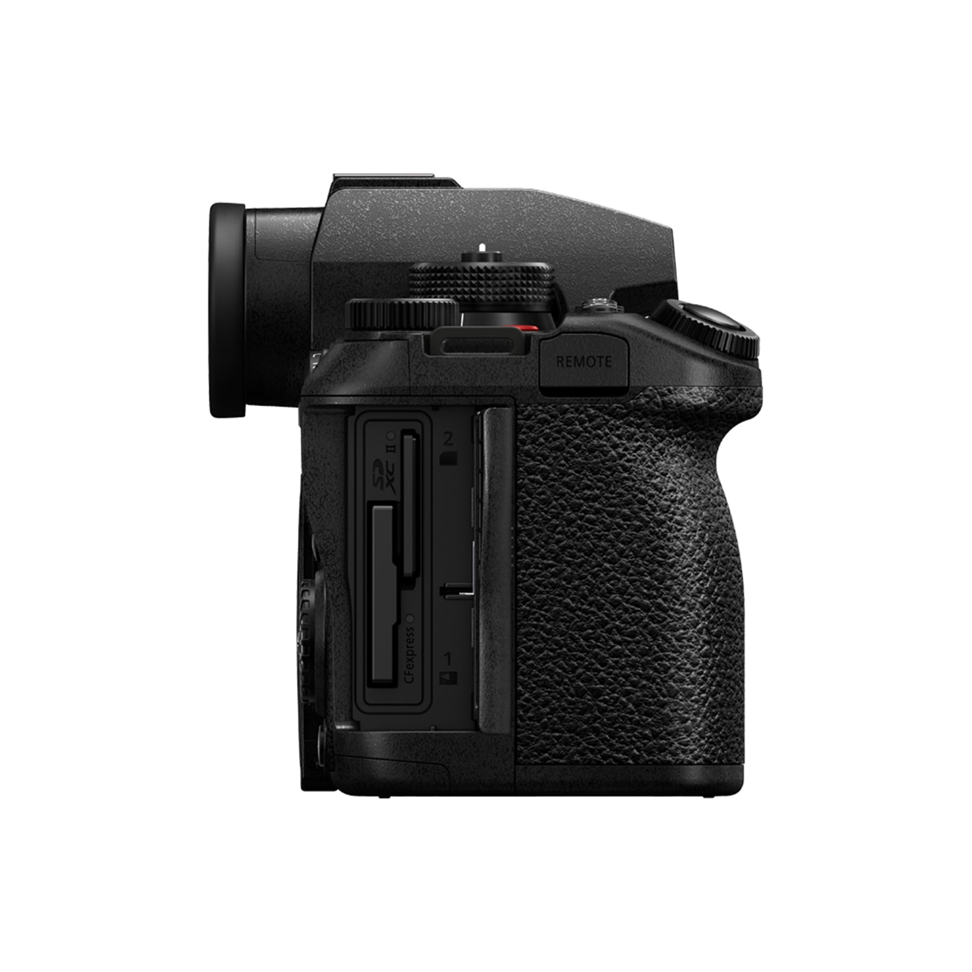 Panasonic LUMIX DC-S1M2E | Pełnoklatkowy aparat bezlusterkowy, 24MP, 4K 120p, 5.1K 60p Open Gate, ProRes RAW, fazowy Hybrydowy AF, L-Mount, sam korpus, czarny