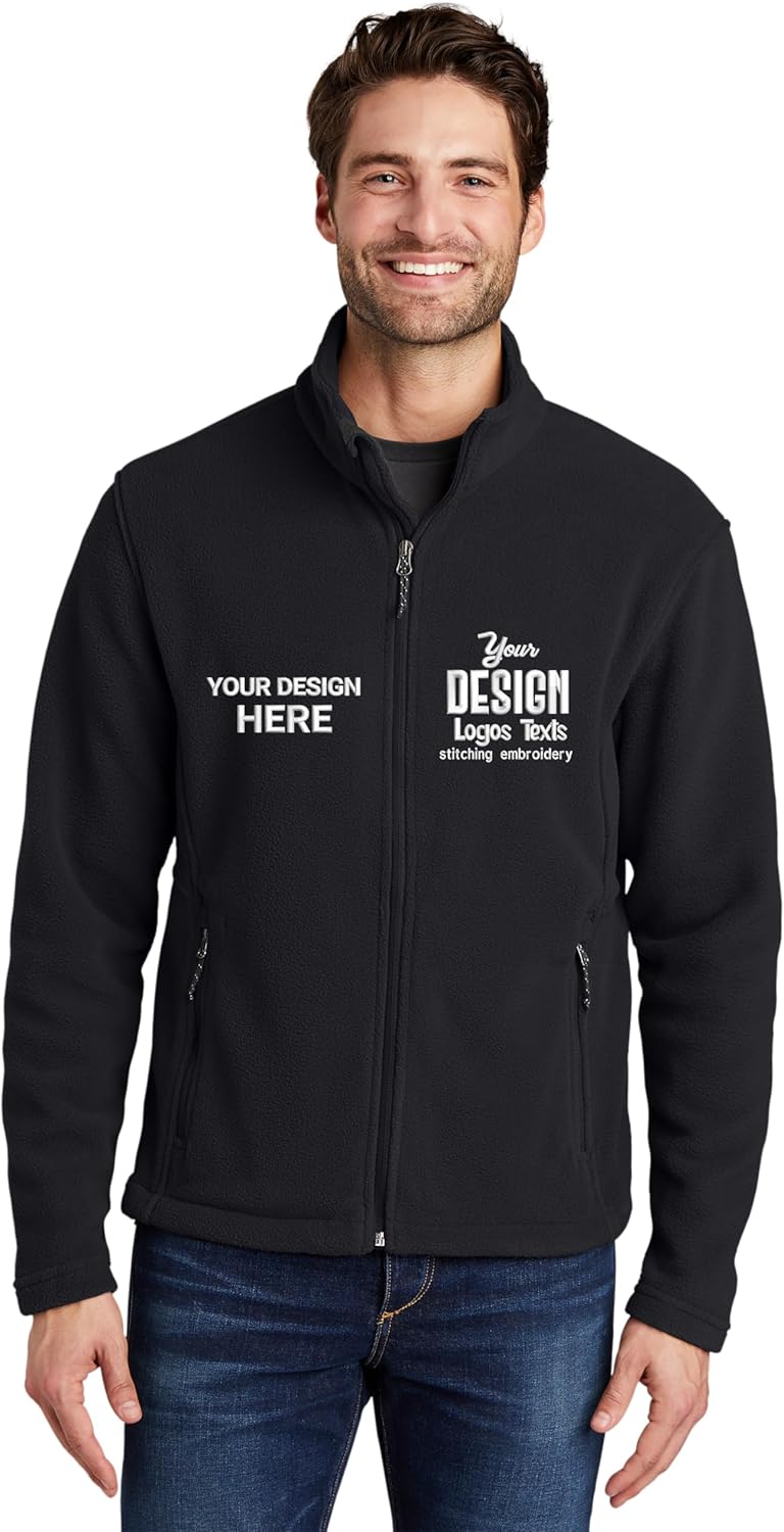 CUSTOM PREMIUM Custom Fleece Jacket for Woman and Men, Fleece Sweater Women, Fleece jackets for Women and Men Zip Up